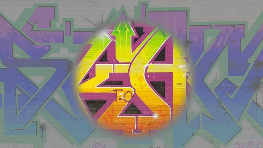  Observe graffiti showcased in the Graffiti Alley.