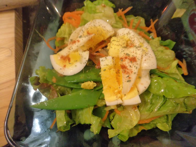 boiled egg salad