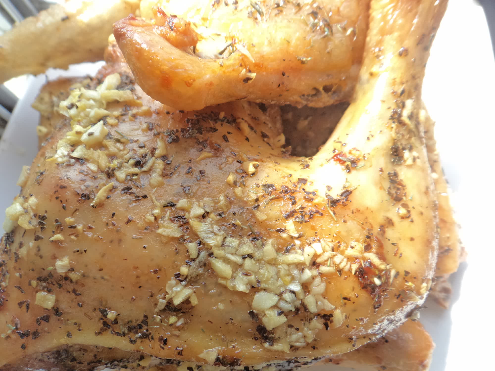 Garlic Roasted Chicken