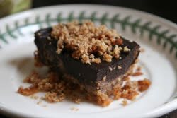 jul -  Squash brownie with almond