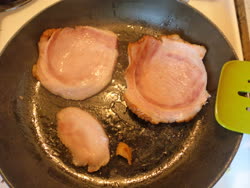 may -  Round bacon
