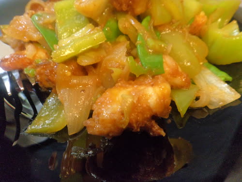 R's fried shrimp szechuan